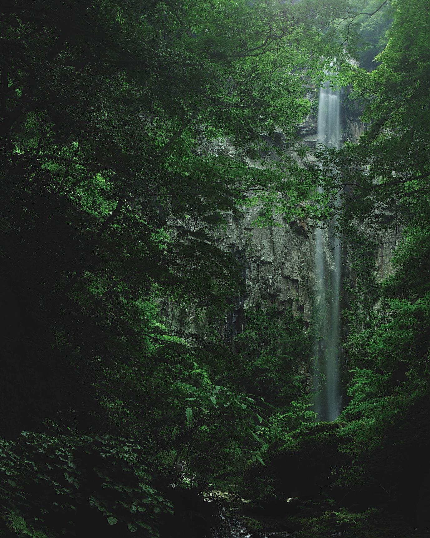 東椎屋の滝