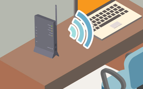 BBIQ光回線のルーターはWi-Fi設定がワンタッチで完了！高速規格で快適！