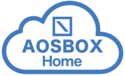 AOSBOX homeのロゴ