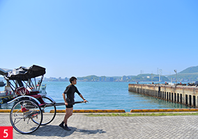 門司港の人力車