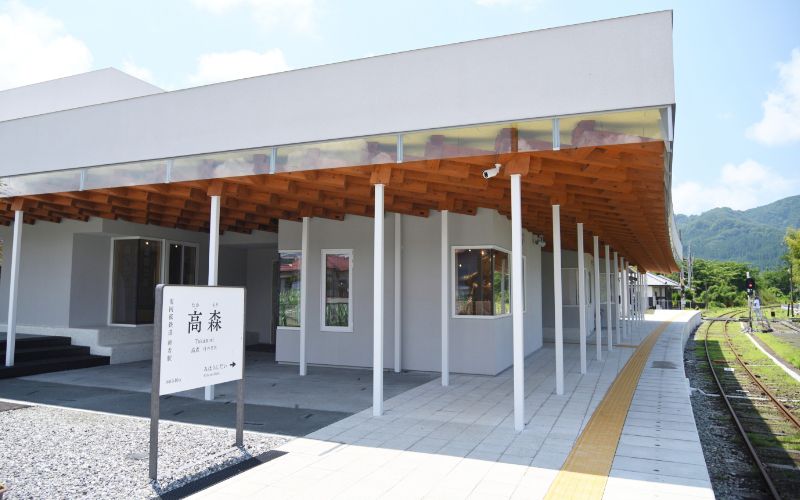 画像:高森駅