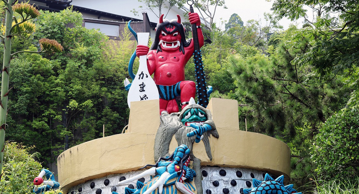 画像:温泉パワー、広がる大自然、地球の息吹を感じよう