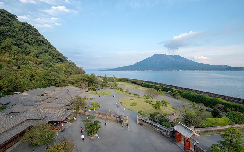 画像:名勝 仙巌園