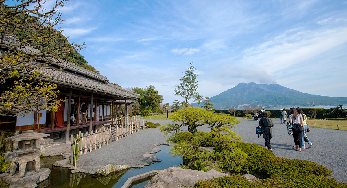 画像:島津家の歴史に触れる春の旅にでかけませんか。