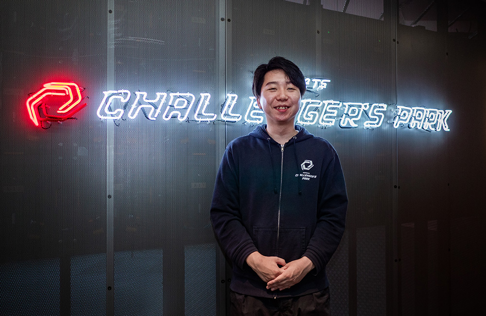 画像：株式会社QTnet　eスポーツ事業部　esports Challenger's Park　牟田 悠輝 さん