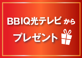 BBIQプレゼント