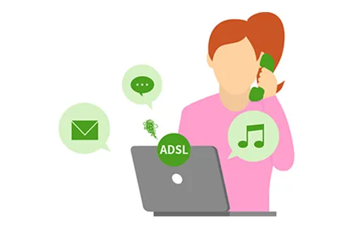 ADSLの特徴・光回線とADSLの比較